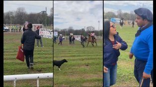 Se manifestaron en una jineteada y los atacaron a rebencazos