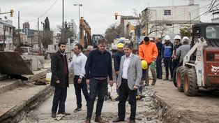 Más del 50 por ciento de avance en el desagüe Mariano Comas