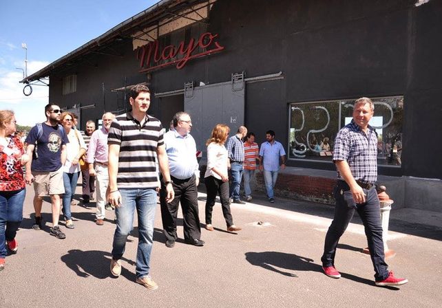 Osuna mostró los avances de la obra del complejo multieventos del puerto