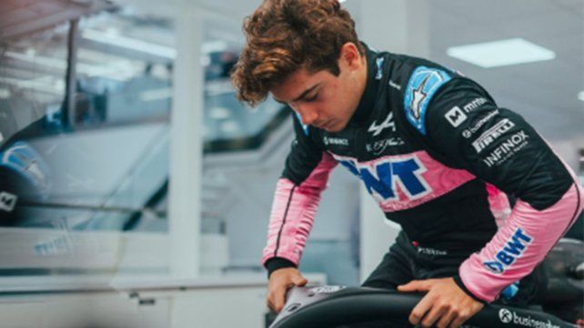 Colapinto se sumó al equipo Alpine y comenzó a realizar distintas pruebas.