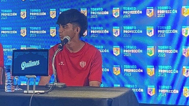 El juvenil Jeremías González jugará su primer Clásico en Reserva con la camiseta de Unión.