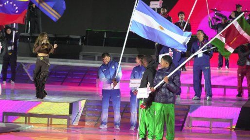 Juegos Suramericanos: el abanderado argentino Rubén Rézola compite en su ciudad