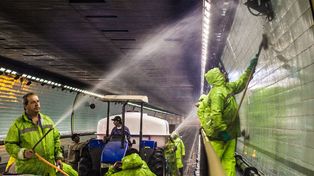 Realizarán el lavado integral del Túnel Subfluvial