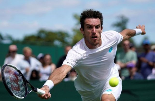 Mayer arrancó con un triunfo su participación en Wimbledon