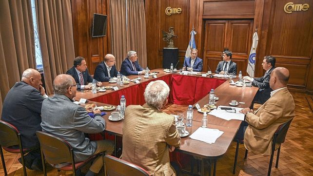 Bahillo se reunió con CAME para impulsar las economías regionales