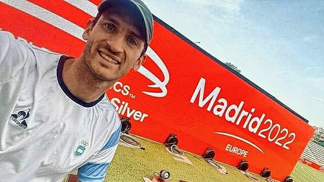 Germán Chiaraviglio, medalla de plata en Madrid