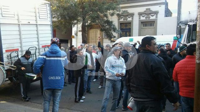Hubo una fuerte interna a balazos entre camioneros esta mañana