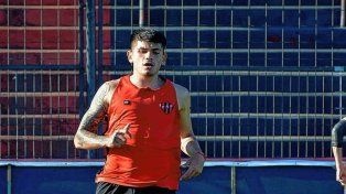 Monito Díaz en los entrenamientos previos con miras al viaje a Mendoza.