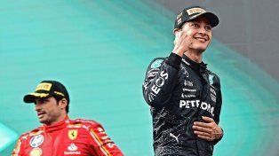 El piloto británico puso a Mercedes nuevamente en lo más alto del podio.