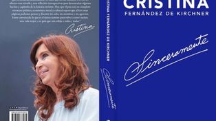 El libro de Cristina se agotó en Buenos Aires y llega a Rosario