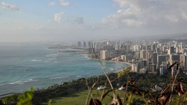 El incidente aéreo se produjo frente a Honolulu