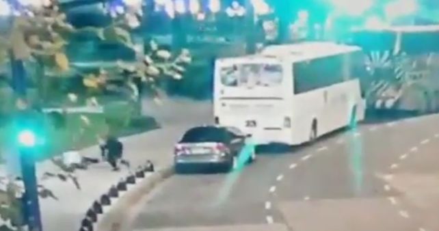 Un  video muestra el ataque a Olivares