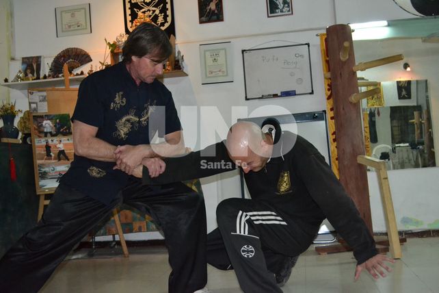 En acción. Kohlbrenner dice que con la repetición se logra la perfección.