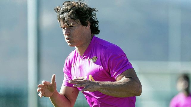 &nbsp;El santafesino Manuel Bernstein de descanso en Santa Fe no dudó en pasar por el club que lo formó.