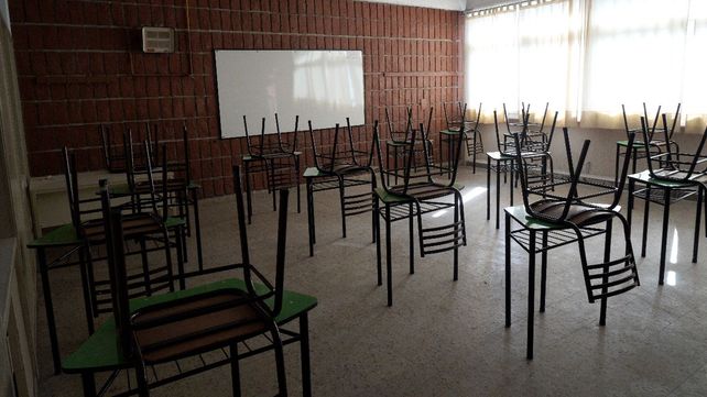 Aulas vacías. Una imagen casi repetida en cada inicio de ciclo lectivo en Santa Fe.