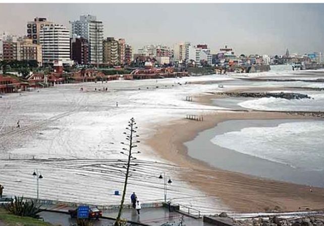 Nevadas en Mar del Plata, Mendoza, San Luis y otras ciudades argentinas