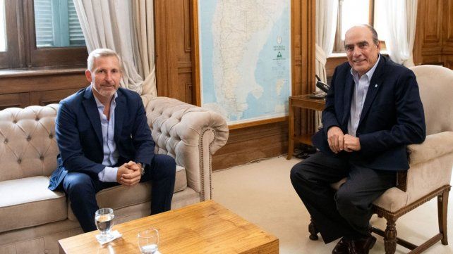 El gobernador Rogelio Frigerio se reunió con el ministro del Interior de Javier Milei&nbsp;