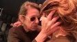 El gesto de la esposa del Indio Solari que emocionó a los fanáticos durante el velatorio