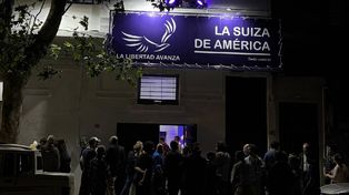 El local de La Libertad Avanza en Uruguay