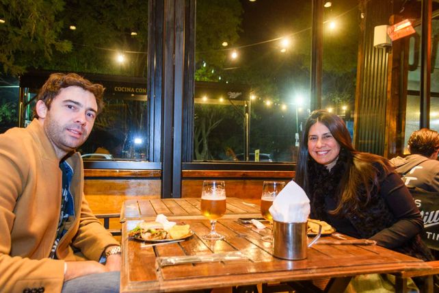 Valentín Pomar y Ana Clara Adal