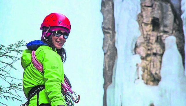 Natalia Martínez Marín. La sanrafaelina practica deportes extremos.
