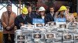 Bullrich encabezó la quema de los 460 kilos de cocaína incautada en el barco atracado en el puerto de San Lorenzo