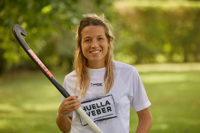 Delfina Merino se reinventó en esta pandemia: menos hockey y más estudio y solidaridad.