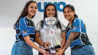 Soledad Fontana, Angie Montaña y Malanie Hernández hablaron del esfuerzo que realizó Echagüe para lograr el título.