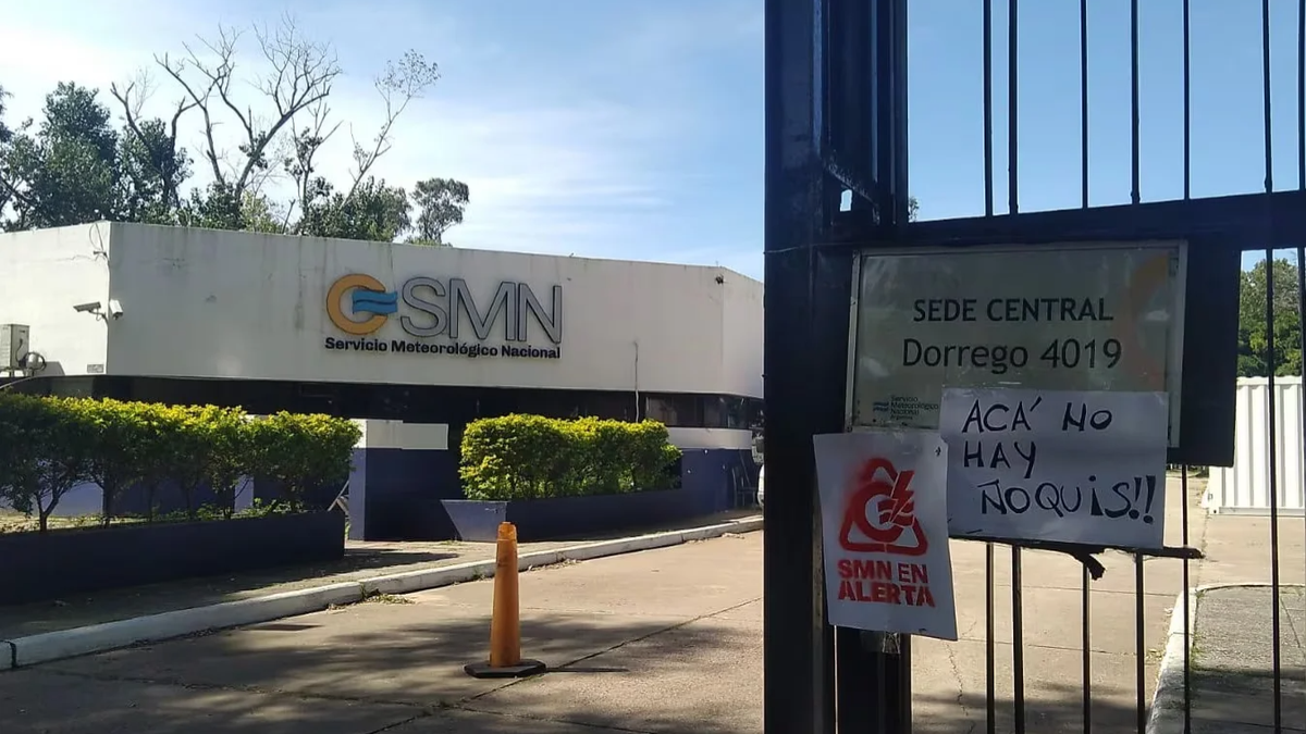 Despidos en el Servicio Meteorológico Nacional: ya son dos las estaciones en Santa Fe que perdieron personal
