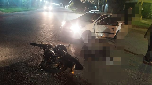 El siniestro vial sucedió este viernes a la madrugada en Fray Luis Beltrán