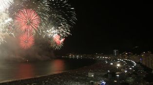 Con cl&aacute;sicos festejos y novedades  el planeta recibi&oacute; al a&ntilde;o nuevo