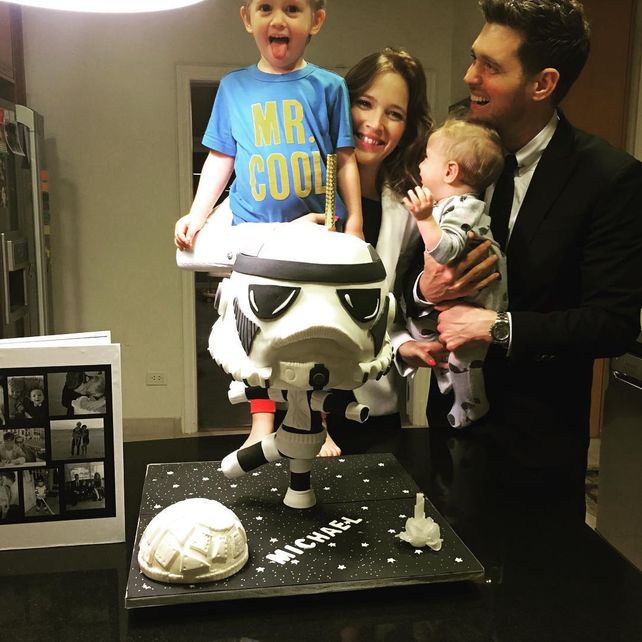 Luisana Lopilato y Michael Bublé decidieron que su hijo Noah viva unas fiestas distintas