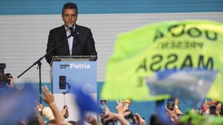 Massa. De cara al balotaje, el ministro de Economía nacional tendió puentes hacia el radicalismo y eludió la grieta con el PRO.&nbsp;