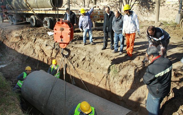 El Municipio realiza el entubamiento del zanjón en Callejón El Sable