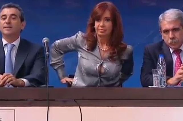 Cristina mostró de más...