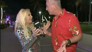 Susana Giménez y Marley recorrieron Ocean Drive, en Miami, en Por el mundo.