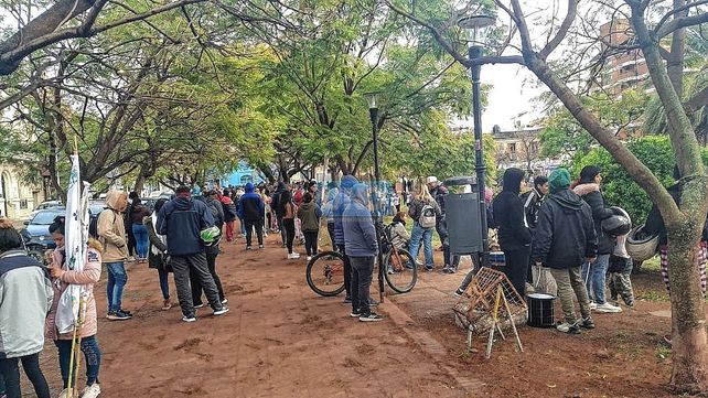 Organizaciones sociales se movilizaron contra la criminalización de la protesta social
