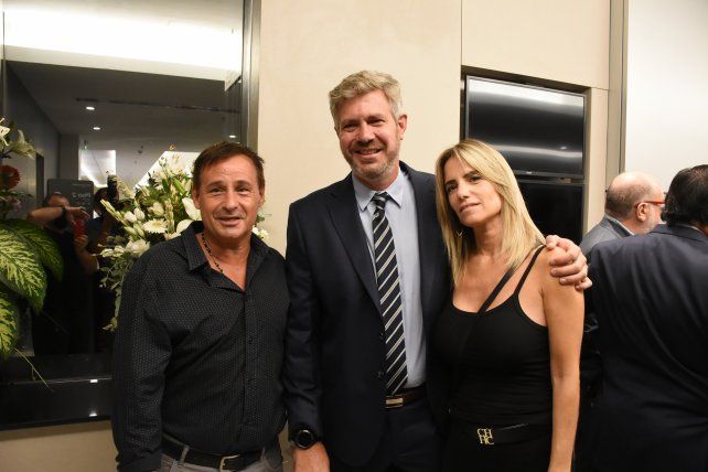 Darío Miretti,  Nicolás Villavicencio y Vanina Bermúdez
