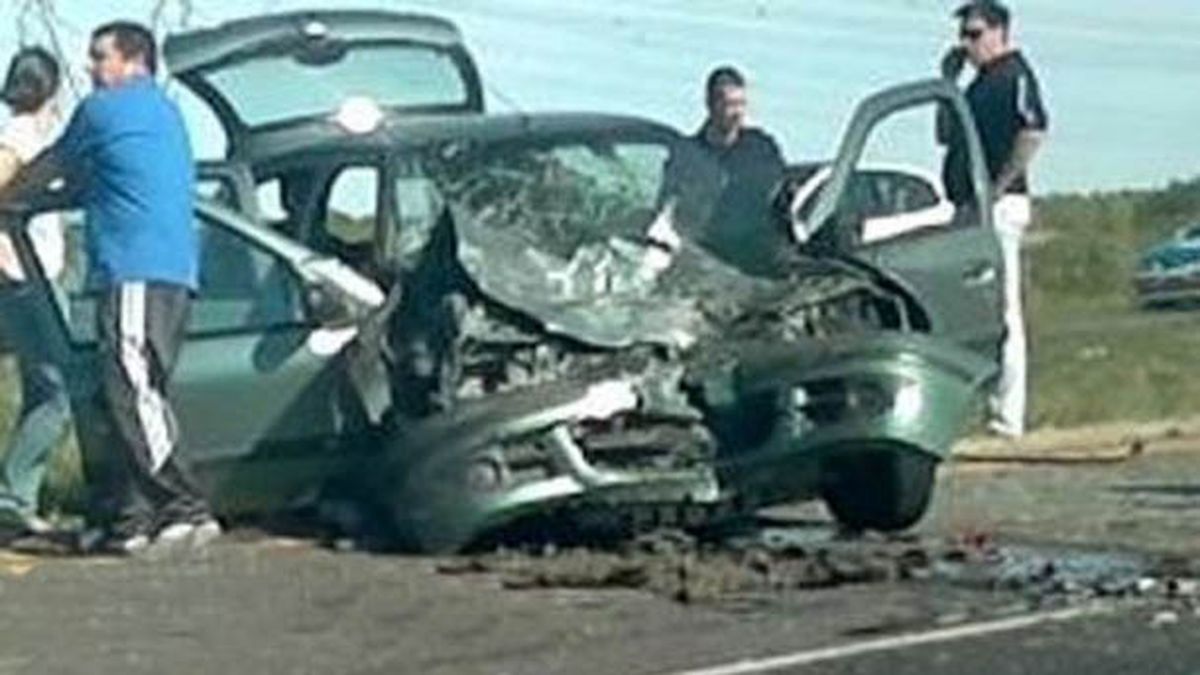 Un muerto y tres heridos en un triple choque en la ruta 12