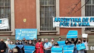 La manifestación celeste del año pasado.