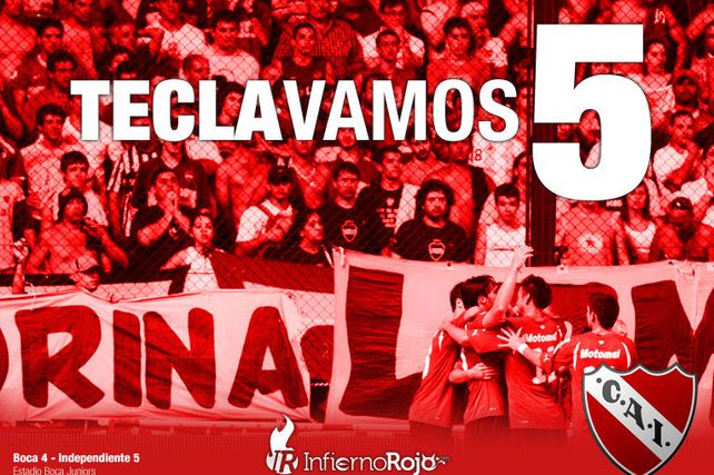 Los afiches del Rojo a Boca