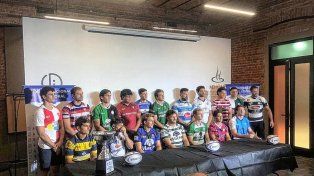 Los capitanes estuvieron en la presentación del Torneo Regional.
