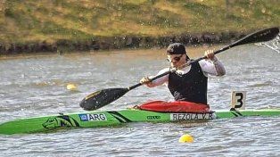 El santafesino Rubén Rézola comenzó a competir en K1 350 y 500 metros en General Villegas.