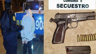 Una pareja de motochorros fue detenida en Paraná al intentar robarle a una mujer.