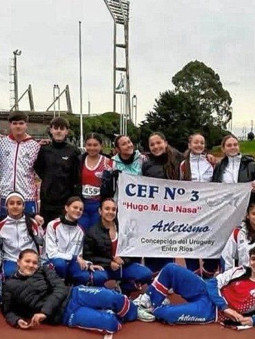 El CEF Nº 3 de Concepción del Uruguay hizo historia en Mar del Plata