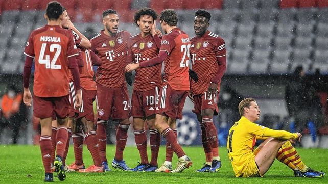 Bayern Munich goleó a Barcelona y lo eliminó de la Champions
