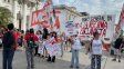 En Paraná hubo una movilización contra la Reforma Laboral del Gobierno nacional