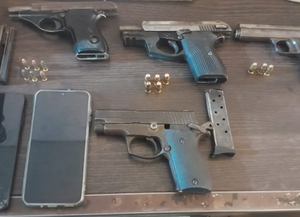 Tras denuncia por disparos al aire, incautan 4 armas de fuego en una fiesta