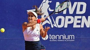 Lourdes Carlé será una de las tenistas argentinas en debutar este martes en el certamen de Vacaría, Brasil.