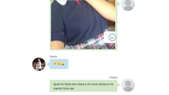 Filtraron los chats hot de Jonathan  Fabbro con su ahijada menor de edad